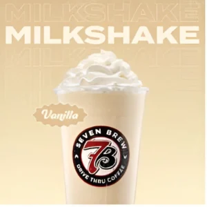 7 Brew Vanilla Milkshake