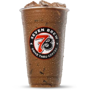 7 Brew Banana Bread mocha with banana and hazelnut flavor