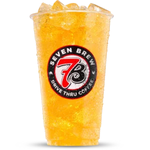 7 Brew Heatwave energy drink with orange lime and lemon