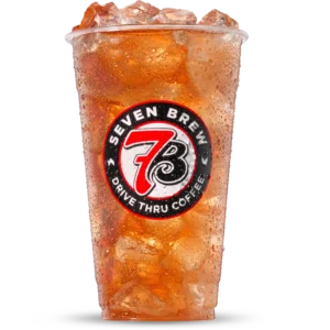 7 Brew Hula Tea with pineapple and strawberry