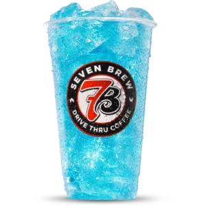 7 Brew Ocean Breeze energy drink with blue raspberry and coconut
