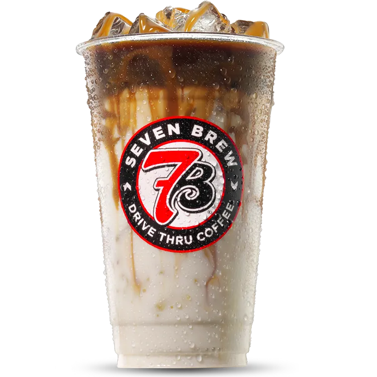7 Brew Salted Caramel Macchiato espresso drink